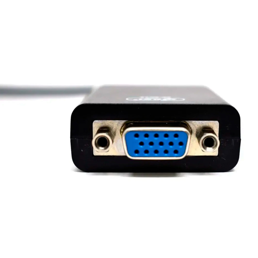 Mini Adaptador Conversor HDMI Para VGA Com Saída De Áudio Preto Knup KP-5032